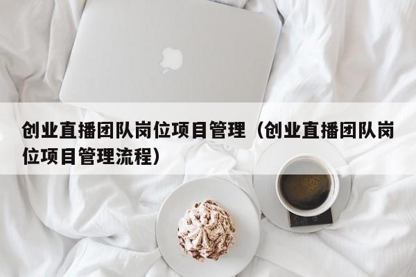 创业直播团队岗位项目管理（创业直播团队岗位项目管理流程）