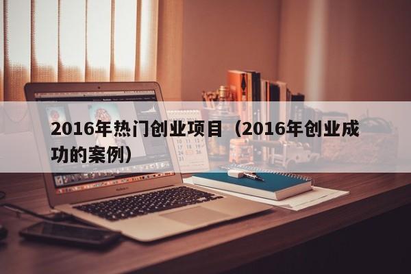 2016年热门创业项目（2016年创业成功的案例）