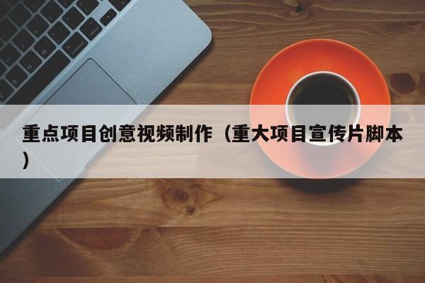 重点项目创意视频制作（重大项目宣传片脚本）
