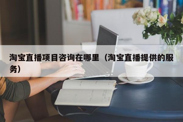 淘宝直播项目咨询在哪里（淘宝直播提供的服务）