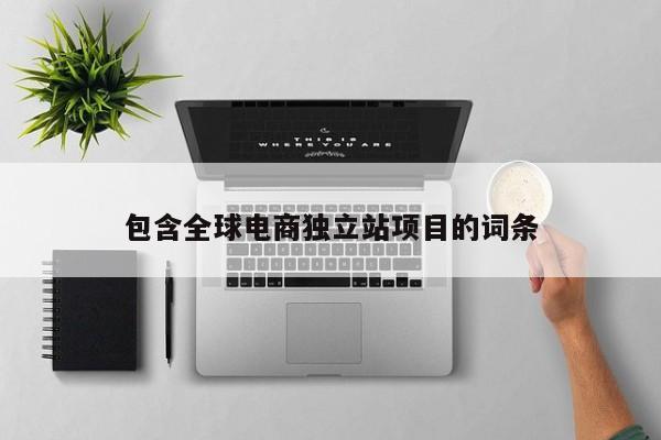 包含全球电商独立站项目的词条