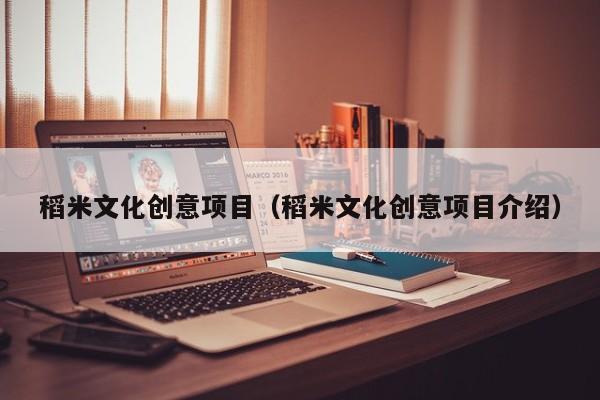 稻米文化创意项目（稻米文化创意项目介绍）