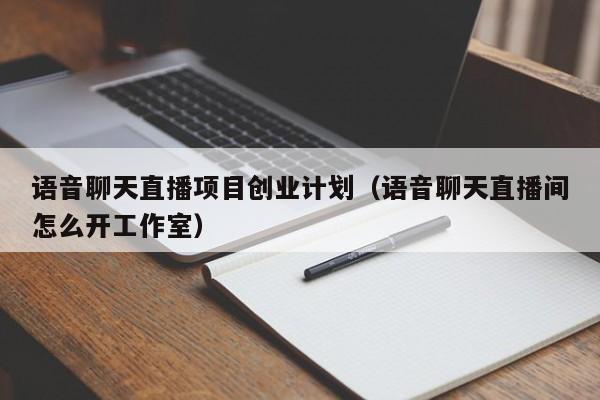 语音聊天直播项目创业计划（语音聊天直播间怎么开工作室）