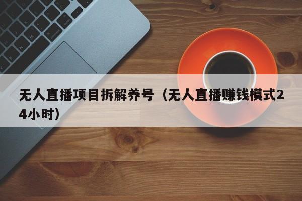 无人直播项目拆解养号（无人直播赚钱模式24小时）