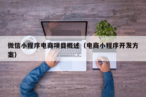 微信小程序电商项目概述（电商小程序开发方案）