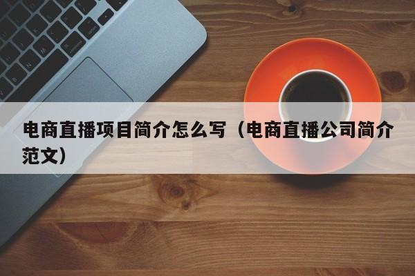 电商直播项目简介怎么写（电商直播公司简介范文）