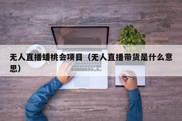 无人直播蟠桃会项目（无人直播带货是什么意思）