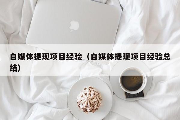 自媒体提现项目经验（自媒体提现项目经验总结）